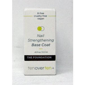 TenoverTen The Foundation Nail Stregthening Base Coat 0.45 Ounces