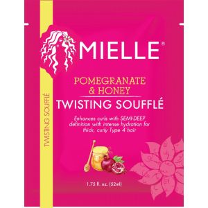 Mielle Pomegranate & Honey Twisting Souffle Packette, 1.75 oz, All Hair Types, Oil"