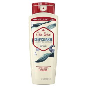 Old Spice Men's Liquid Body Wash Deep Cleanse with Deep Sea Minerals, All Skin Types, 18 fl oz"