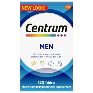 Centrum Multivitamin for Men, Multivitamin/Multimineral Supplement with Vitamin D3 - 120 Count"