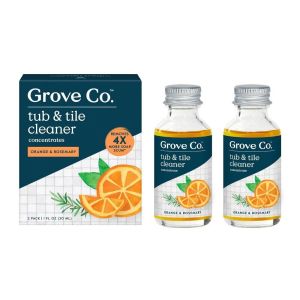 Grove Co. Tub & Tile Cleaning Concentrate - Orange & Rosemary - 2pk