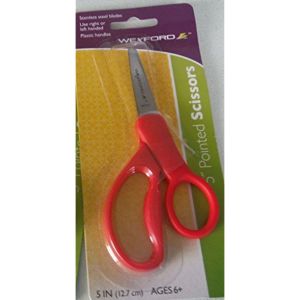 Wexford 5"" Pointed Scissors (Red)