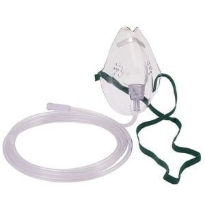 Carex Oxygen Mask and Tube, 1 EA"