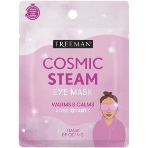 Freeman Cosmic Holographic Steam Leave-on Eye Mask, for Puffy Eyes,  All Skin Types, 1 Count"