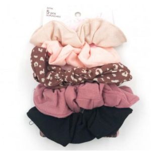 Scunci 5-pack Scrunchies