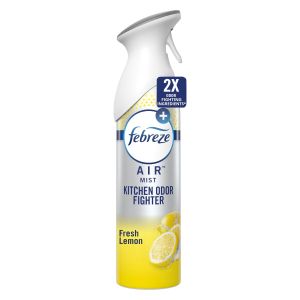 Febreze Air Effects Kitchen Odor Fighter Air Freshener Fresh Lemon Scent, 8.8 oz. Aerosol Can"