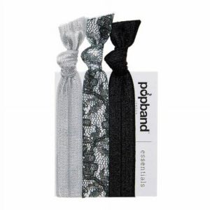 POPBAND LONDON Hair Ties - The World's Kindest Hair Accessory, Pack of 4"