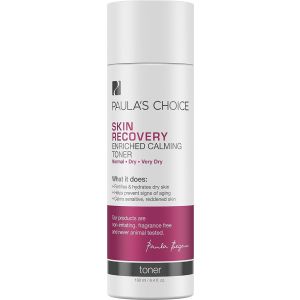 Paula's Choice-SKIN RECOVERY Calming Toner-for Sensitive Facial Skin and Dry, Rosacea Prone Skin-Reduces Redness and Fine Lines-1-6.4 oz Bottle"