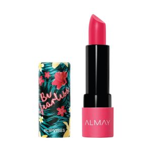 Almay Lip Vibes, Hypoallergenic, Cruelty Free, Oil Free, Fragrance Free, Ophthalmologist Tested Lipstick, with Shea Butter and Vitamins E and C, Be Fearless"