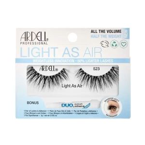 Ardell - Light as Air, Clear Band, Crisscrossed, Plus a Bonus DUO Adhesive, 523, 1g Clear"