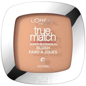 L'Oreal Paris True Match Super Blendable Blush, Soft Powder Texture, Bare Honey, 0.21 oz"