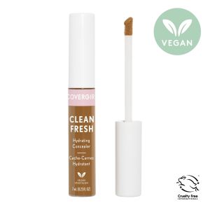 COVERGIRL Clean Fresh Hydrating Concealer, 420 Deep, 0.23 oz, Lightweight, Vegan Formula, Concealer Makeup, Full Coverage Concealer, Under Eye Concealer, Concealer for Dark Circles"