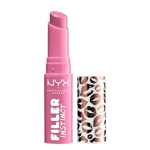 NYX Professional Makeup Filler Instinct Sheer Plumping Lip Balm, Hydrating formula, infused with Hyaluronic Acid and Ginger, Miami Nights"