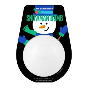 Da Bomb Bath Bomb 7oz. (Snowman Bomb) Christmas Holiday