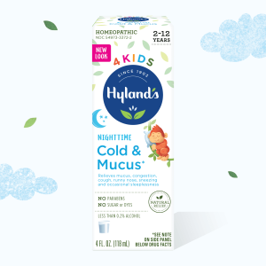 Hyland's 4 Kids Cold & Mucus Nighttime Relief Liquid, 4 Fluid Ounces"