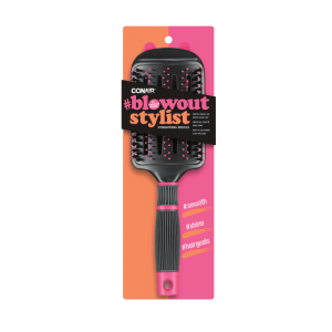 Conair #Blowout Stylist Paddle Hairbrush with Straightening Bristles