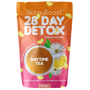 Skinny Boost 28 Day Detox Daytime Tea -(28 Tea Bags) Supports Metabolism Boost, Detox, All Natural, Non GMO, Vegan, Keto Friendly"