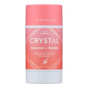 Crystal  2.5 oz Magnesium Deodorant Stick, Coconut & Vanilla"