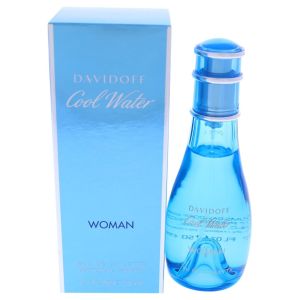 Cool Water by Davidoff, Eau de toilette perfume spray, for Women ,1.7 oz, Scent fresh floral"