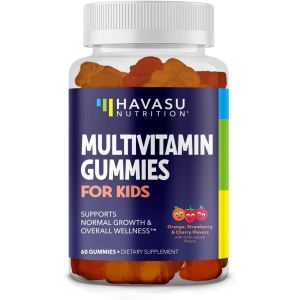 Havasu Nutrition Multivitamin Gummies for Kids | Supports Normal Growth | Fruit Flavored, 60 Ct"