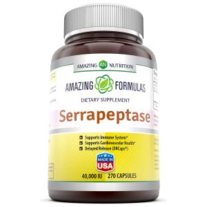 Amazing Formulas Serrapeptase 40000 IU 270 Capsules