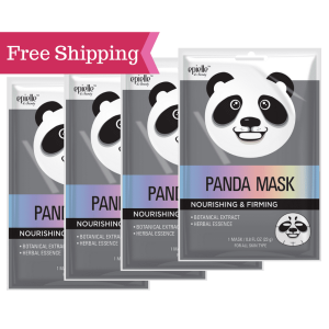 Epielle Panda Character  Facial Mask, Nourishing & Firming -6pack"