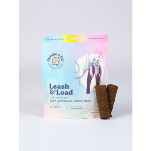 Leash & Load Beef Superfood Jerky Bars 5oz