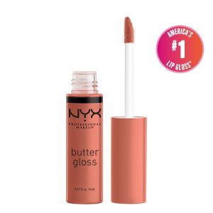 NYX Professional Makeup Butter Gloss, Non-Sticky Lip Gloss, Sugar High, 0.27 Oz"