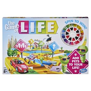 The Game of Life, for Kids Ages 8 and Up, 2-4 Players"