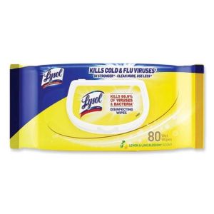 Lysol Handi-Pack Disinfecting Wipes, 80ct, Lemon & Lime Blossom"