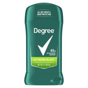 Degree Long Lasting Men's Antiperspirant Deodorant Stick, Extreme Blast Citrus Scent, 2.7 oz"