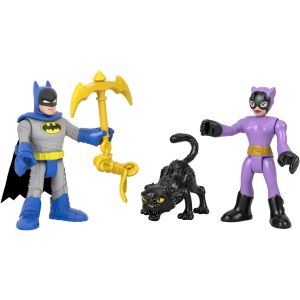 Imaginext Fisher-Price DC Super Friends Batman & Catwoman Action Figure Set