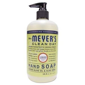 Mrs. Meyer's Clean Day Liquid Hand Soap, Lemon Verbena Scent, 12.5 Ounce Bottle"