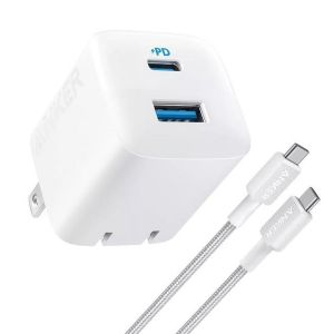 Anker B2326J21-1 32 watt Wall Charger with 6 ft. C-C Cable - White