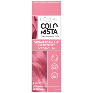 L'Oreal Paris Colorista Semi Permanent Hair Color, Light Bleached Blondes Pink"