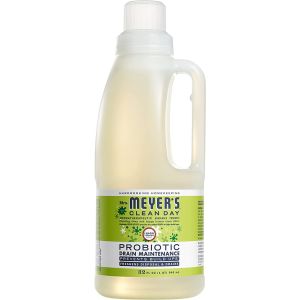 Mrs. Meyer,S Probiotic Drain Maintenance Liquid, Lemon Verbena, Freshens Disposals And Drains, 32 Fl Oz"