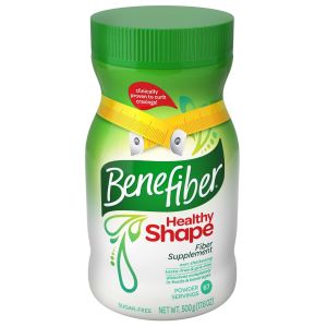 Benefiber Healthy Shape Prebiotic Fiber Powder for Digestive Health, 17.6 oz"