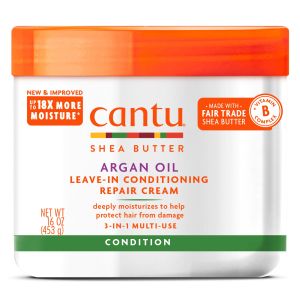 Cantu Argan Oil Leave-in Conditioning Repair Cream, 16 oz"