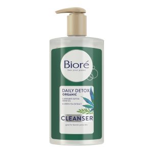 Biore Daily Detox with Cannabis Sativa Seed Oil Cleanser, 6.77 oz"