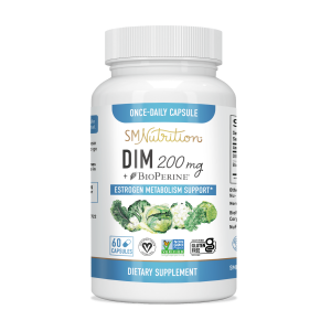 SM Nutrition Menopause Supplement  for Women | DIM 200mg Hormone Balance for Women, 60ct"