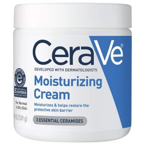 CeraVe Moisturizing Cream Jar for Face and Body for Normal to Dry Skin, 16oz"