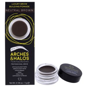 Arches & Halos Luxury Brow Building Pomade Medium Brown- 0.106oz