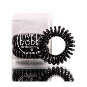 Invisibobble The Traceless Hair Ring - 'Original' - Black- 3pk