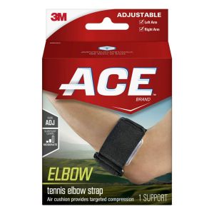 ACE Brand Tennis Elbow Support, Adjustable, Targeted Compression"