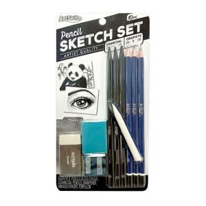 Art Skills 10-Piece Pencil Sketch Set