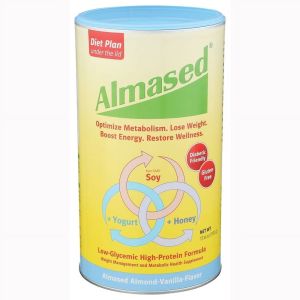 Almased High-Protein Formula - Almond Vanilla 17.6 oz Pwdr