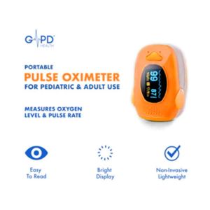 GPD Health Pediatric and Adult Pulse Oximeter