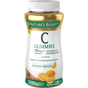 Nature's Bounty Vitamin C Immune Support Gummies, 250 Mg, 80 Ct"