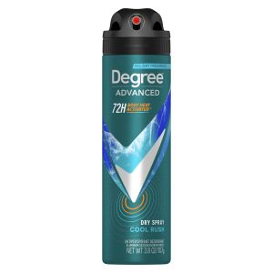 Degree Long Lasting Men's Antiperspirant Deodorant Dry Spray Cool Rush, 3.8 oz"