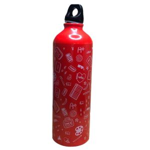 IG Design Group School Themed Aluminum Water Bottle - 24.6 oz